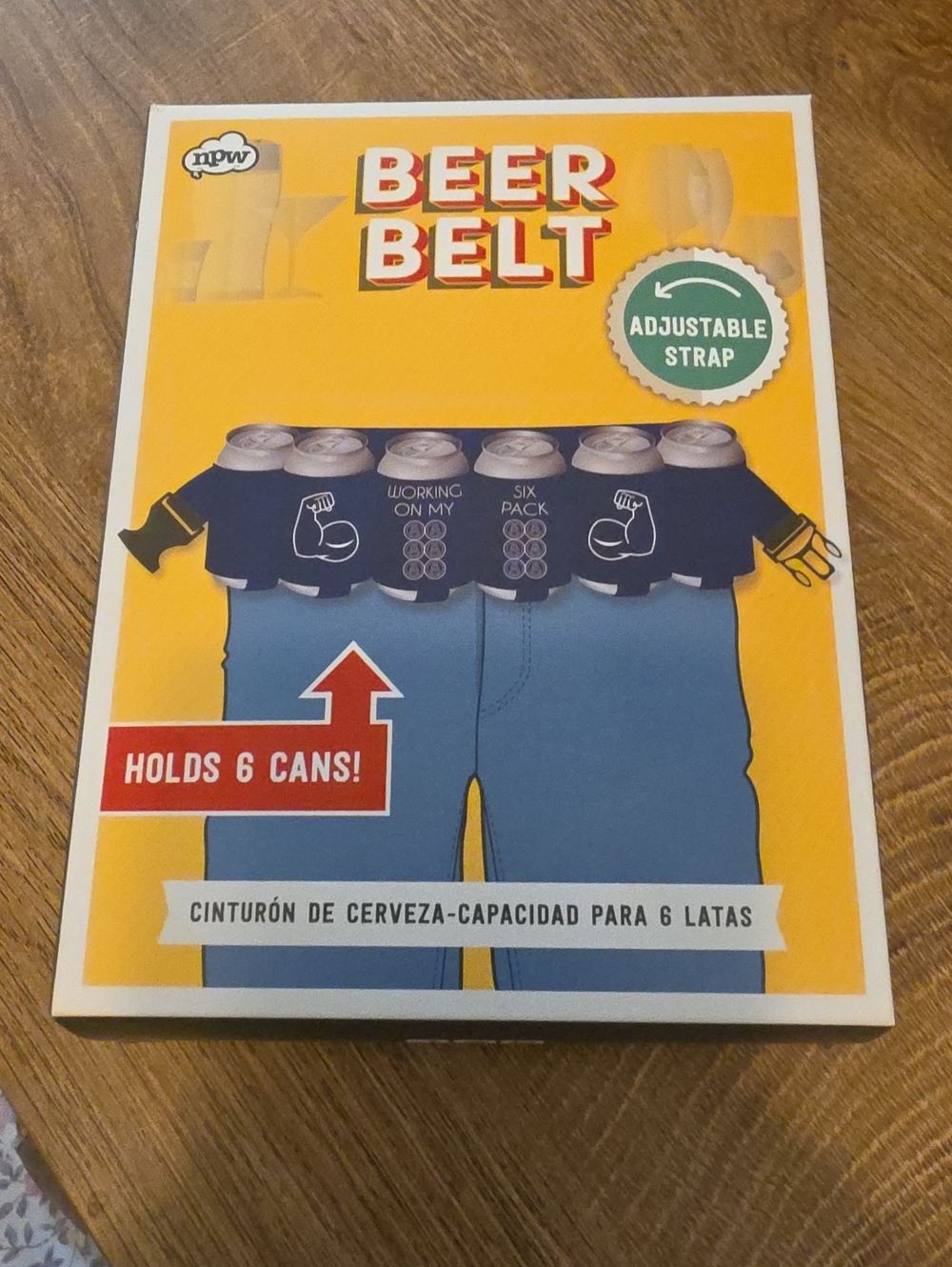Beer Belt Adjustable Six-Can Hip Pack - Navy